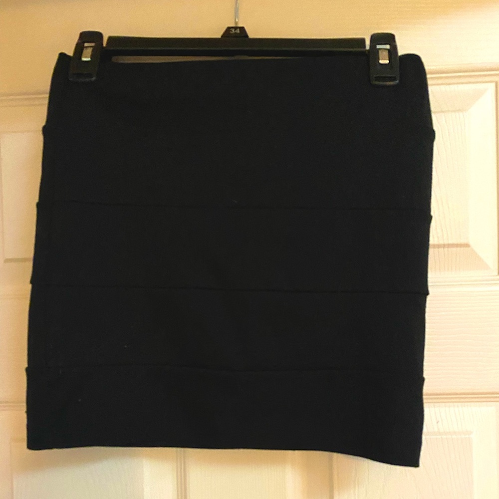 Black Nollie Mini Skirt